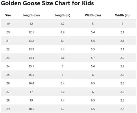 Golden Goose Shoes Size Chart Guide Conversion Soleracks, 48% OFF