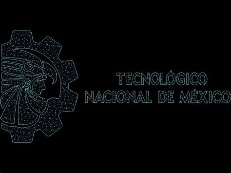 Logo tecnologico nazionale del Messico in AutoCAD | Libreria CAD