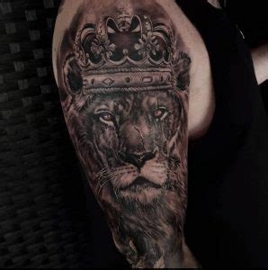 Regal Lion Tattoo