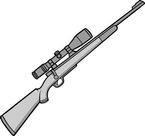 Royalty Free Rifles Cartoon Clip Art, Vector Images & Illustrations ...