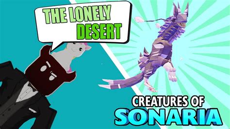 The Lonely Desert - Creatures of Sonaria- Roblox - YouTube