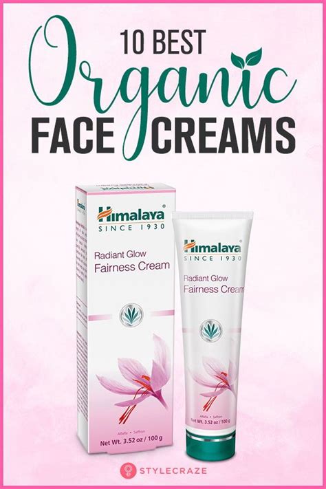 17 Best Organic Face Creams For Women In India – 2024 Update | Salud, Carretilla