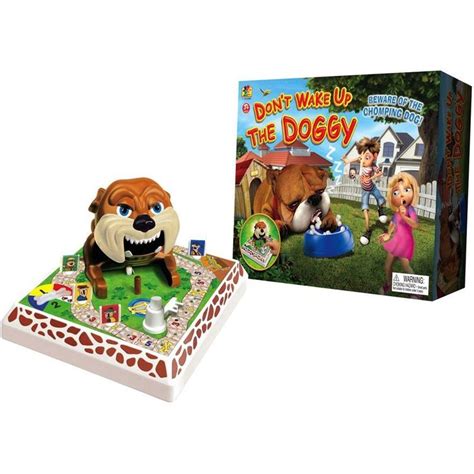 Don't wake up the dog with this fun Board Game. Tread softly around the game board but beware of ...