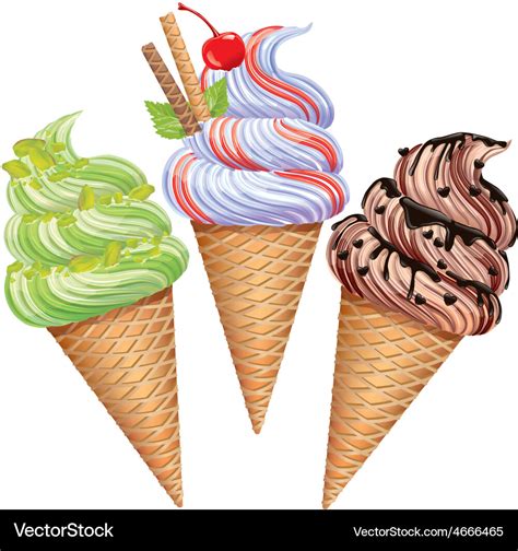 Ice cream Royalty Free Vector Image - VectorStock