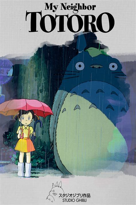 My Neighbor Totoro Movie Poster