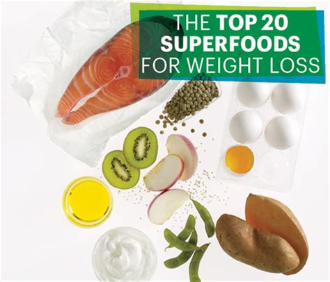 20 superfoods for weight loss