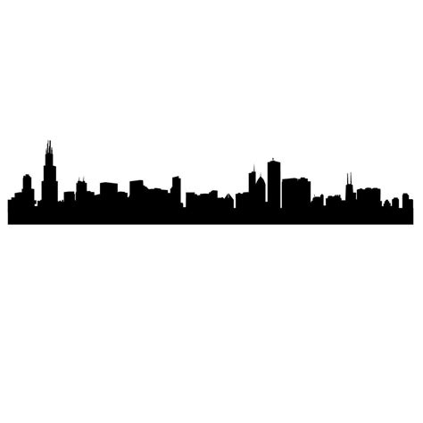 Cleveland Skyline Outline | Free download on ClipArtMag