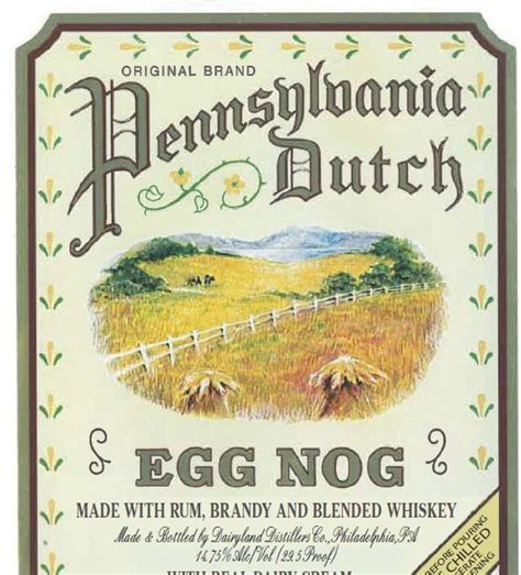 The Wine and Cheese Place: Pennsylvania Dutch Egg Nog