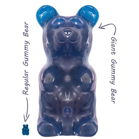 Giant Gummy Bear Blue Raspberry