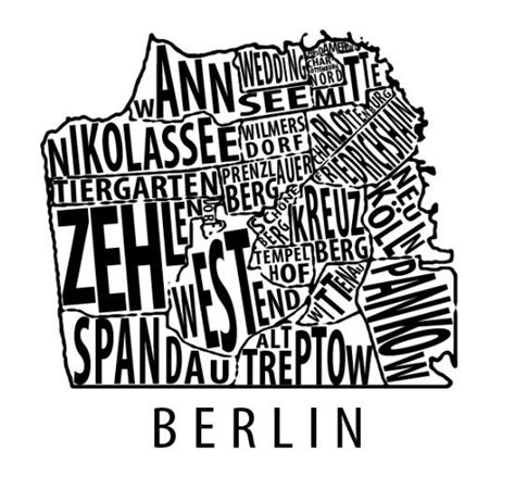 Berlin Neighborhoods Map « Mission Mission | Berlin, Map, The neighbourhood