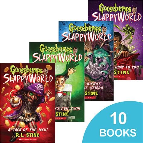 Goosebumps SlappyWorld #1–#10 Pack by R. L. Stine - Paperback Book Collection - The Parent Store