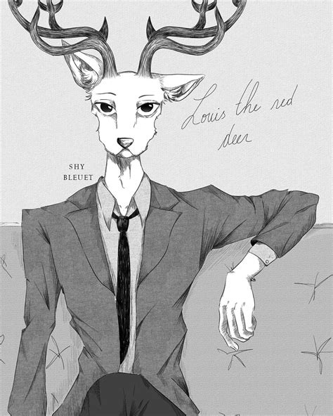 A fanart of Louis I did. : r/Beastars