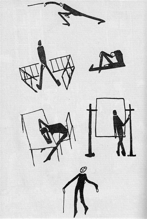 Franz Kafka’s personal sketches he did for ‘The Trial’ | Drawings ...