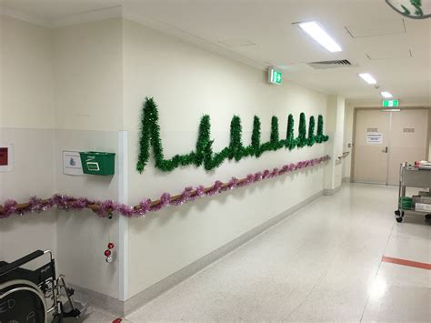 Christmas decorations in the Emergency Department. | Office christmas decorations, Christmas ...