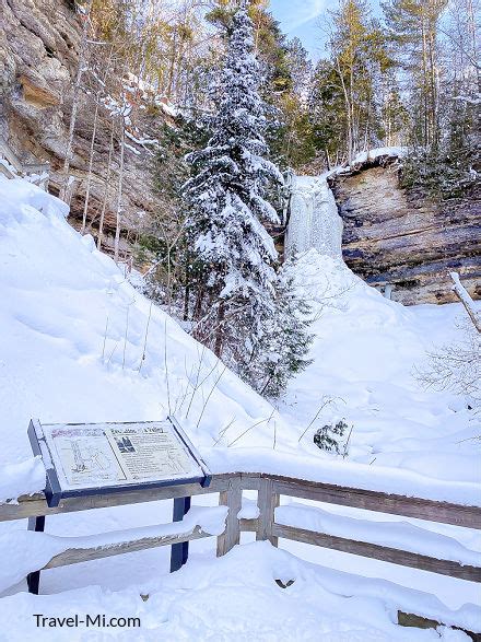 Jaw-dropping Munising Falls Winter Adventures in MI's Upper Peninsula