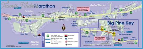 Marathon Florida Map - TravelsFinders.Com