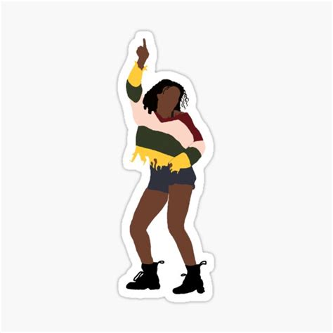 "'Cause I got one hand in my pocket" Sticker by heatherchandler | Redbubble