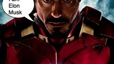 Tony Stark isn't just Iron Man - he's Elon Musk, too - Autoblog