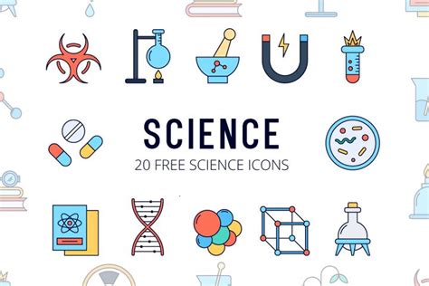 Science Vector Free Icon Set - GraphicSurf.com