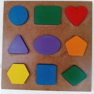 SHAPE PUZZLE - Pre School Mom & Kids