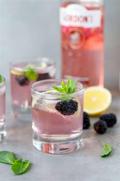 Pink Gin And Tonic Cocktail - Cooking LSL