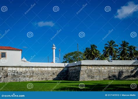 Beaches of Brazil - Tamandare Beach, Pernambuco State Stock Photo - Image of fort, architecture ...