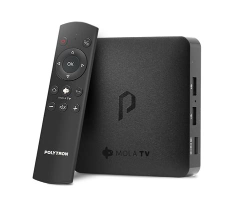 Smart Android TV Box 4K - Set Top Box POLYTRON - Harga Terjangkau