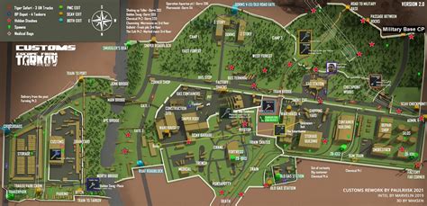 Escape from Tarkov - Learn the Customs Map in 2024 - Slyther Games