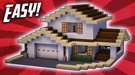 How To Build A Suburban House In Minecraft