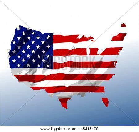 Vector America Flag Vector & Photo (Free Trial) | Bigstock