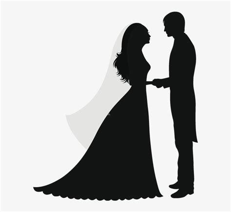 Wedding Bride - Married Couple Silhouette Transparent PNG - 600x800 - Free Download on NicePNG