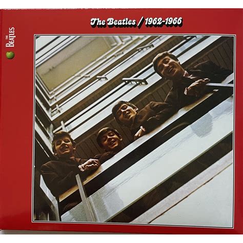 RED ALBUM 1962/1966 - Compact Disc (Soft Cover w/Booklet) - Beatle Memories