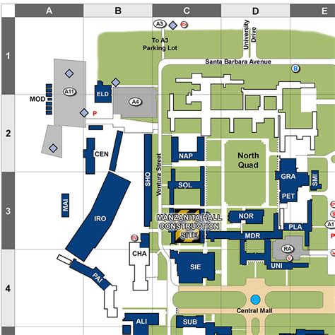 Csu Channel Islands Campus Map - United States Map