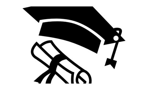 Free Black And White Graduation Clip Art, Download Free Black And White ...