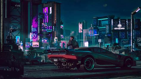 Cyberpunk Car 4K wallpaper | サイバーパンクシティ, アートポップ, サイバーパンク 2077