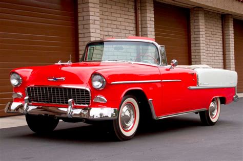 Restored 1955 Chevrolet Bel Air Convertible for sale on BaT Auctions - closed on April 12, 2019 ...