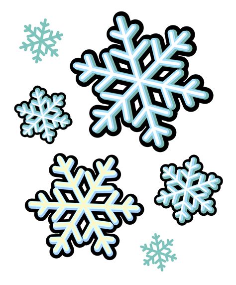 snowflake of winter snow icon christmas cartoon Vector Illustration ...