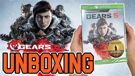 Gears 5 (Xbox One)Unboxing!! - YouTube