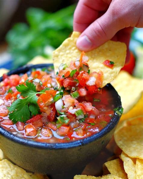 Fresh Salsa with Cilantro Lime - a southern discourse | Fresh salsa recipe, Homemade salsa ...