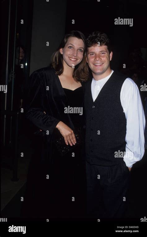 SEAN ASTIN with wife Christine Harrell Astin 1994.(Credit Image ...