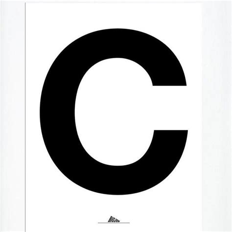 Black Letter C Logo - LogoDix