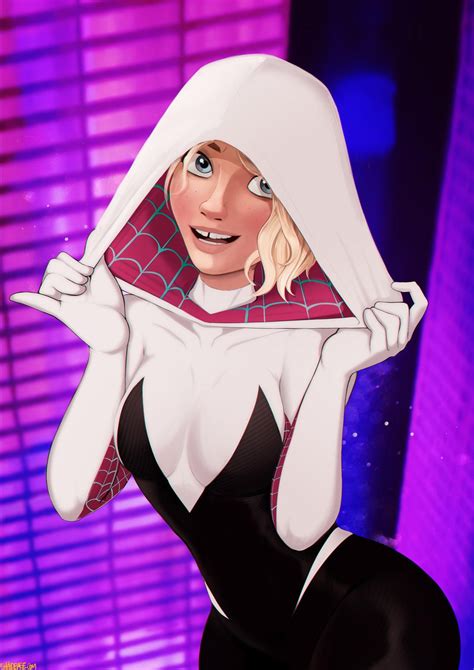 Gwen Stacey | Spider-Man: Into the Spider-Verse | Spiderman, Marvel art, Marvel spider gwen