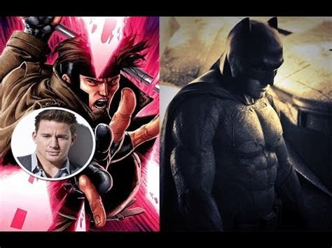 Channing Tatum is Officialy Gambit | Ben Affleck's Batman Costume ...