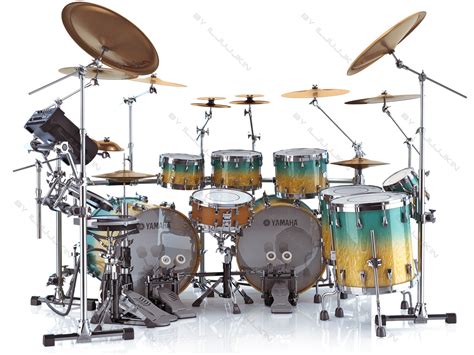 3ds acoustic drum sets yamaha