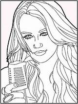Printable Hannah Montana Coloring Pages sketch template