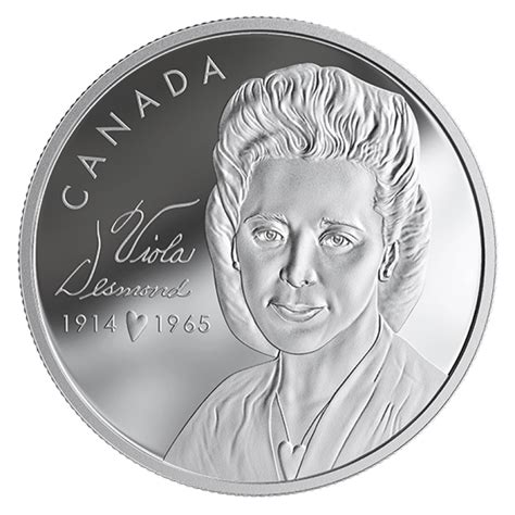 2019 Canadian $20 Viola Desmond - Fine Silver Coin & $10 Bank Note Set