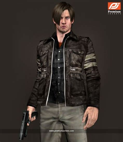 Resident Evil 6 Leon Jacket by Leon Kennedy in RE6 | Leather jacket ...