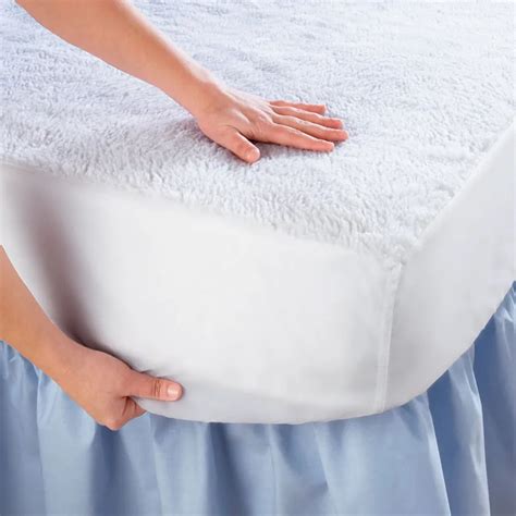 100% Waterproof Mattress Protector Fitted Sheet Style SIZE 120X200cm ...