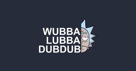 wubba lubba dub dub - Rick And Morty - Sticker | TeePublic