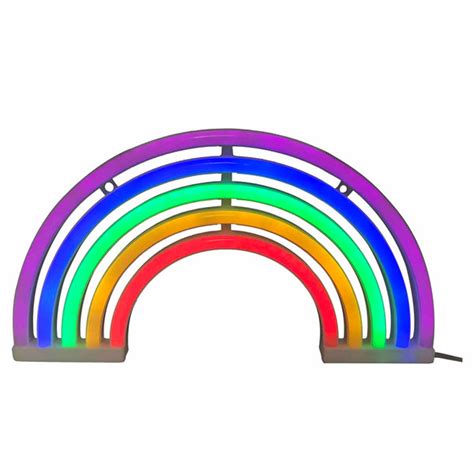 Rainbow Neon LED Light | Lighting & Home Decor | The Gifted Type